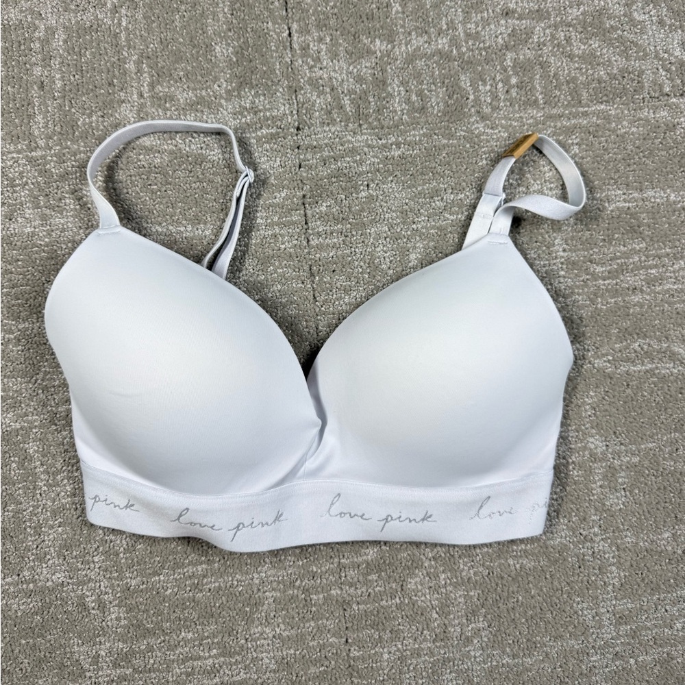 Pink Victoria Secret NWT Wear Everywhere Wireless Bra Women Size 32DD